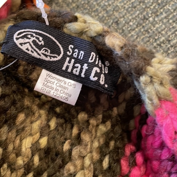San Diego Hat Company long multicolor scarf - Picture 2 of 6